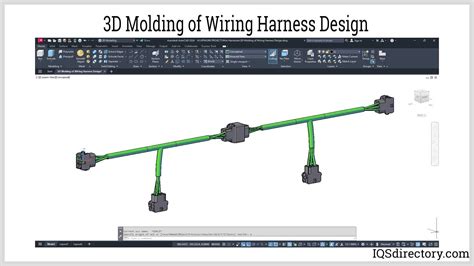 3D wiring harness design in CATIA