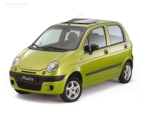 Vista frontale della Daewoo Matiz prima serie con i caratteristici fari anteriori