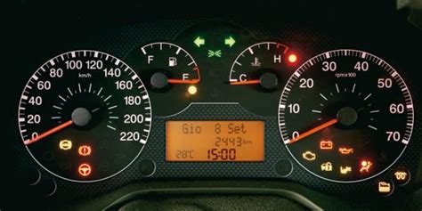 Cruscotto Subaru Impreza con spie