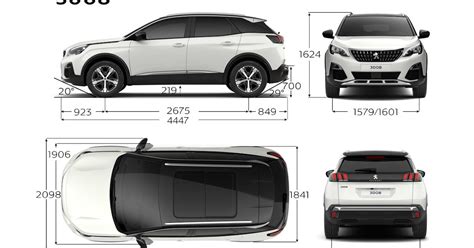 Peugeot 3008 con accessori per il bagagliaio