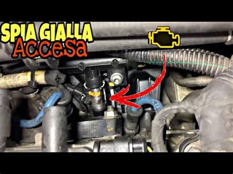 Motore JTDm con spia avaria accesa