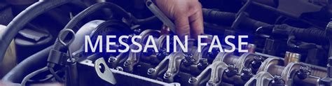 schema messa in fase motore