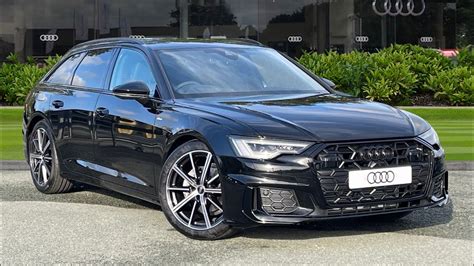 Audi A6 Avant Black Edition exterior