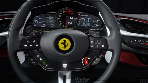 Interni della Ferrari SF90 Stradale
