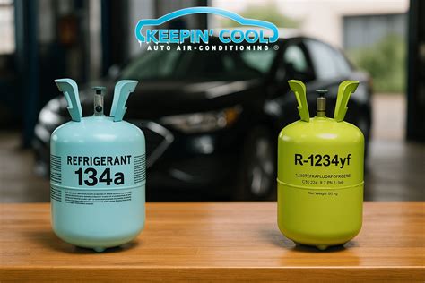 Confronto tra gas refrigeranti R134a e R1234yf