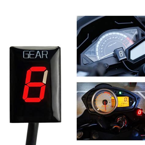 Display contamarce digitale su una moto