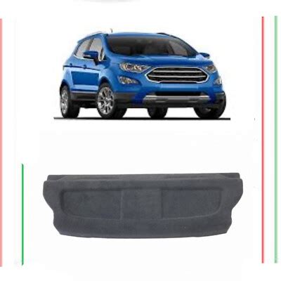 Schema interno Ford EcoSport con evidenziati moquette, cappelliera e lunotto