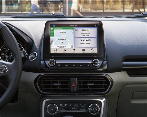 Interno Ford EcoSport con display SYNC 3