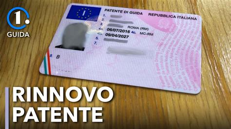 Rinnovo patente di guida