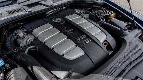 Volkswagen Touareg diesel engines comparison chart