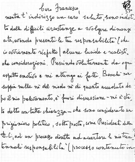 Infografica con citazioni significative dalle lettere di Aldo Moro