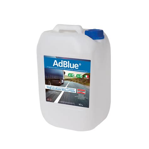 Tanica di AdBlue con etichetta di conformità