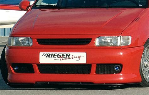 Dettaglio di un paraurti Rieger Tuning