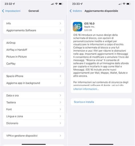 Icona aggiornamento iOS