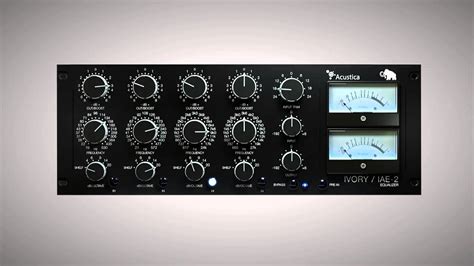 Interfaccia grafica di Acustica Audio Ivory 3 MAC3