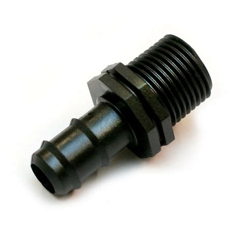 Raccordo in plastica con o-ring rimosso