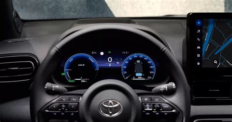 Dashboard digitale Toyota Yaris