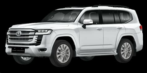 Dettaglio del frontale di un Toyota Land Cruiser moderno