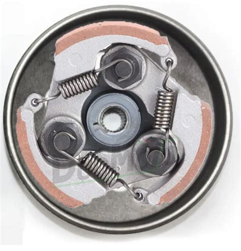 Schema di una frizione centrifuga per scooter