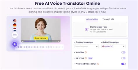 Diagramma che illustra il processo di traduzione vocale in tempo reale