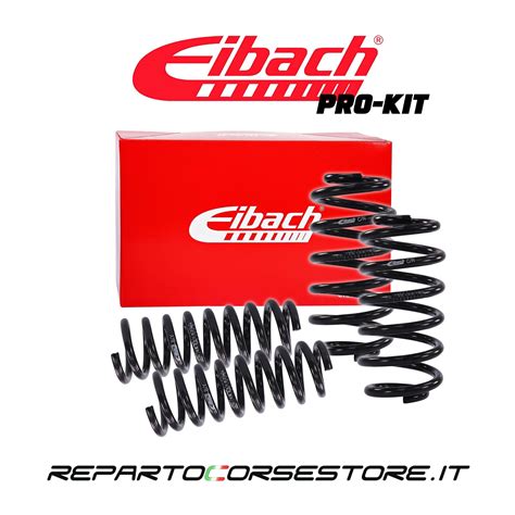 Peugeot 207 con molle Eibach Pro-Kit abbassata