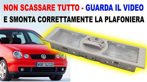 Interno abitacolo Volkswagen Polo 9N con evidenziate le bocchette aria