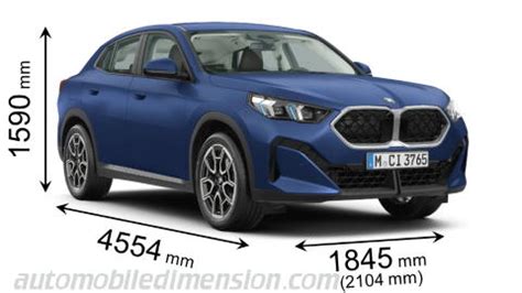 Schema dimensioni BMW X2