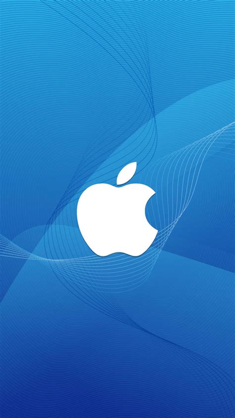 Logo Apple con sfondo sfumato