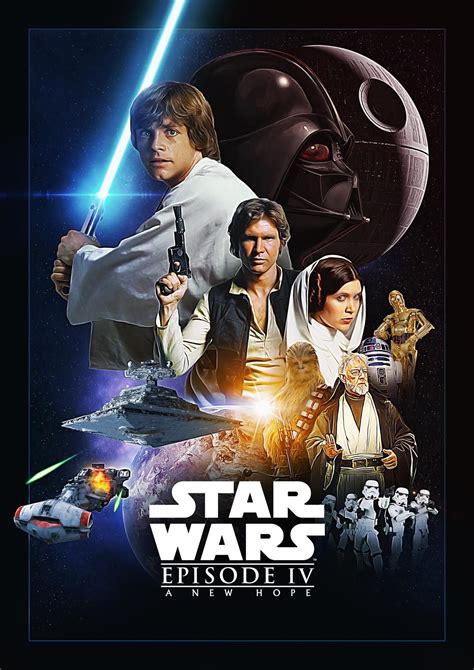 Star Wars Episode IV movie poster