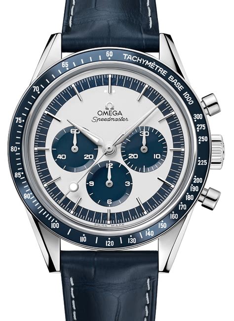 Omega Speedmaster CK2998 Limited Edition con quadrante blu e indici luminosi