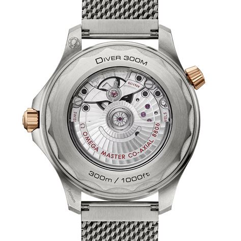 Schema che illustra i componenti chiave di un movimento Omega Co-Axial Master Chronometer