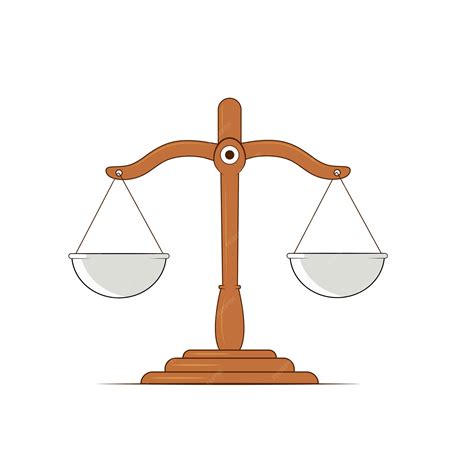Icona bilancia della giustizia