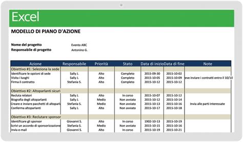Esempio di Damos file