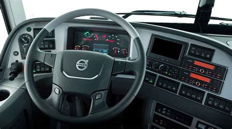 Volvo 9700 Dd driver's cockpit and controls