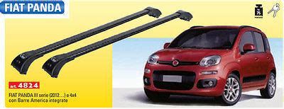 Fiat Panda 1 serie con barre portatutto