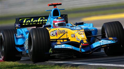 Fernando Alonso con la livrea Renault