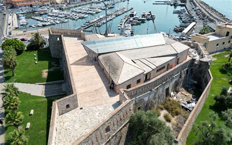 Veduta panoramica del Forte di Santa Tecla a Sanremo