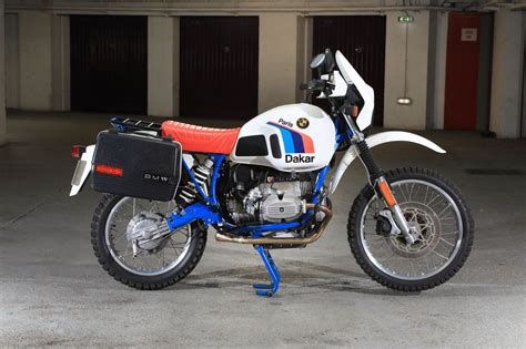 BMW R80 GS Paris-Dakar in azione nel deserto