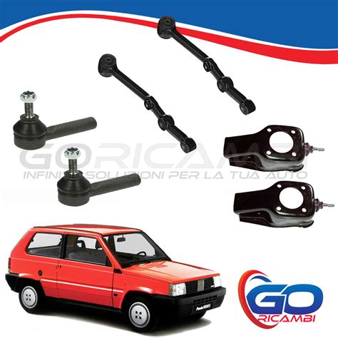 visualizzazione esplosa di un kit di sospensioni per Fiat Panda 4x4