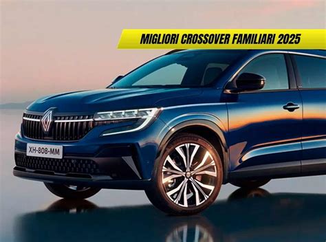 Tipi di auto familiari e crossover
