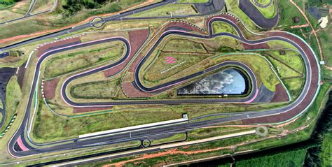 Diagramma delle diverse piste del circuito Panamericano