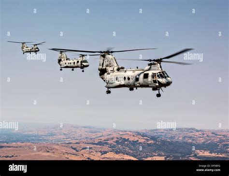 Formazione di elicotteri Marine One in volo