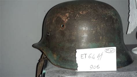 Elmetto M37 originale (reperti archeologici)