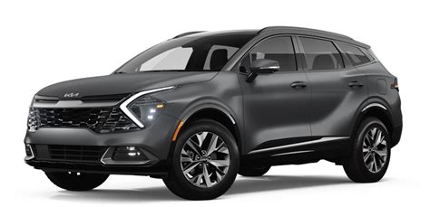 Dettaglio della griglia anteriore Kia Sportage Black Edition