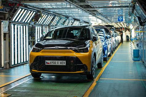 Linea di produzione Toyota Aygo