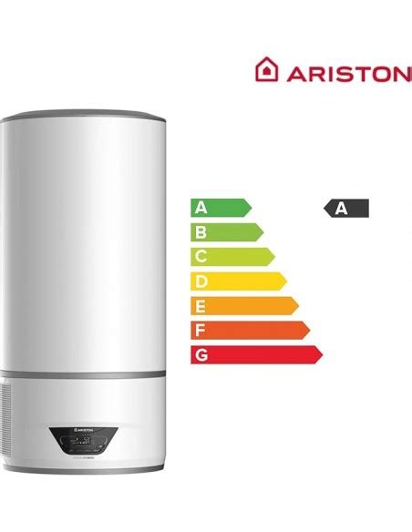 Scaldabagno ibrido Ariston Lydos Hybrid 80 Litri con indicazione della classe energetica A
