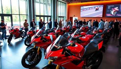 Tifosi Ducati in festa durante un evento