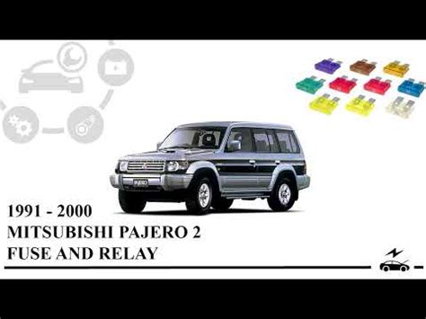 Schema dei modelli Mitsubishi Pajero III e anni di produzione