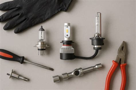 Strumenti per l'installazione di fari auto