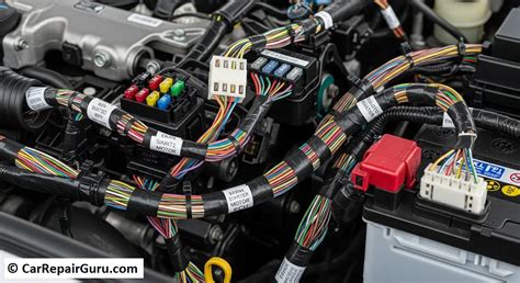 Tools and wiring for car electrical system work